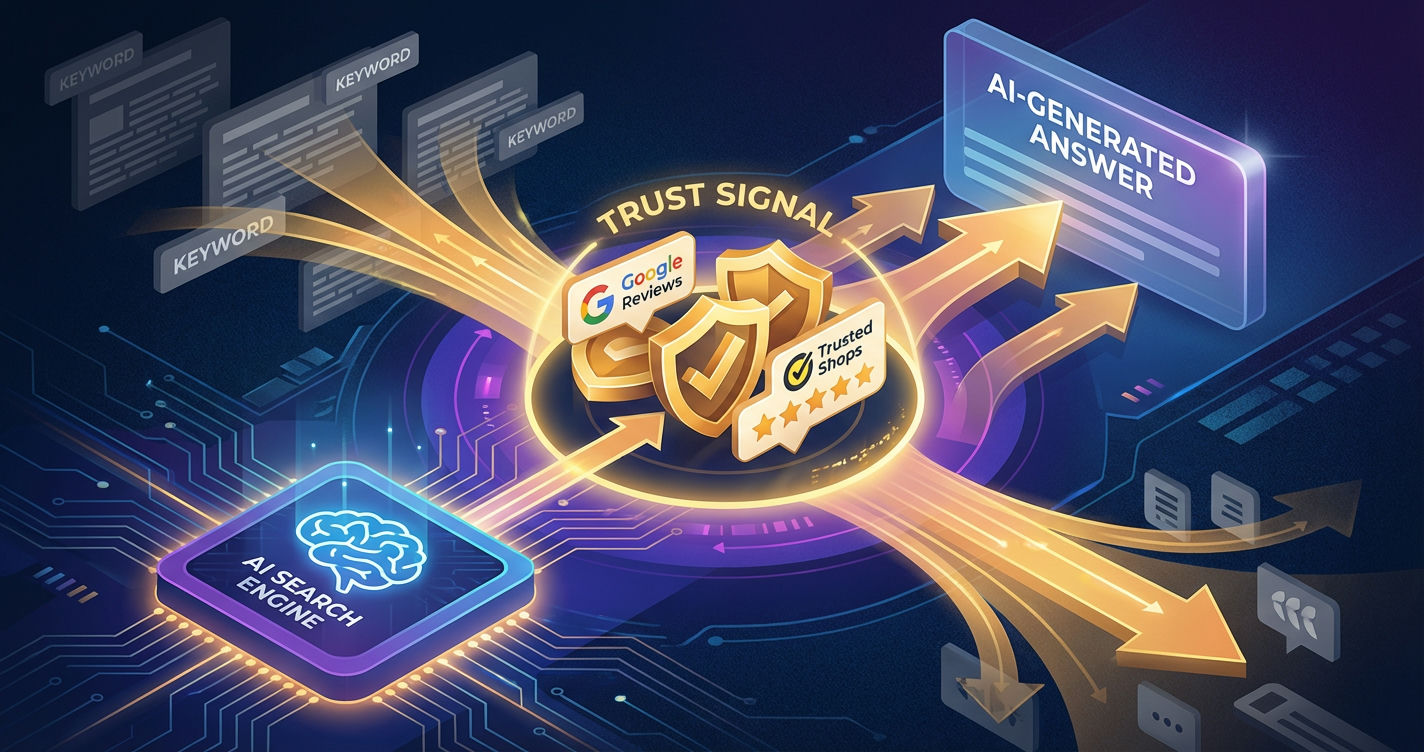Ganar la confianza de la IA: cómo las señales de reputación y las reseñas influyen en su posicionamiento en AI Search
